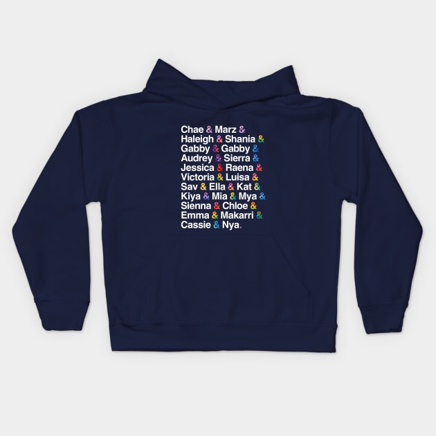 Rainbow NCAA Kids Hoodie by MakingAir